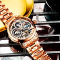 Stuhrling Stuhrling Luciano 371B.04  — задняя крышка сталь металл корпуса американские часы