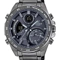 Casio Casio Edifice ECB-900MDC-1ADR (ECB-900MDC-1A) ECB ECB-900MDC-1A кварцевые мужские часы серый циферблат, браслет сталь с ip покрытием — вид спереди