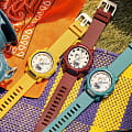 Casio Casio Baby-G BGA-310RP-9ADR (BGA-310RP-9A) кварцевые женские часы часы крупный план  циферблата