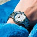 Maurice Lacroix Maurice Lacroix Aikon Date AI1006-DY503-171-1 кварцевые женские часы часы, крупный план перламутровый циферблат