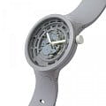 Swatch Swatch Big Bold Bioceramic Lacquered SB03M100 кварцевые мужские часы часы крупный план серый циферблата