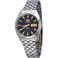 Orient Orient AB00009D (FAB00009D)  FAB00009D механические мужские часы синий циферблат, браслет  — вид спереди