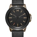 MVMT MVMT Minimal Sport 28000077-D  28000077-D кварцевые мужские часы  черный циферблат, браслет кожаный — вид спереди