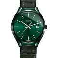 Rado Rado True R27233316  R27233316 кварцевые мужские часы  зеленый циферблат, браслет тканевый — вид спереди