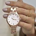 Timex Timex Peyton TW2V23400 кварцевые женские часы часы крупный план розовый циферблата