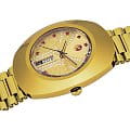 Rado Rado The Original Automatic R12413034,  швейцария мужские часы на браслете нержавеющая сталь с pvd-покрытием боковой вид