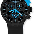 Оригинальные часы Swatch Swatch Big Bold Chrono SB02B401 кварцевые калибр механизма  общий вид