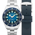 Spinnaker Spinnaker Spence SP-5097-22  SP-5097-22 механические мужские часы синий циферблат, браслет нержавеющая сталь — вид спереди