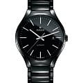 Rado Rado True Automatic R27056152 Automatic R27056152 механические мужские часы черный циферблат, браслет керамика — вид спереди