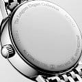 Longines Longines Elegant Collection Moonphase L4.330.4.11.6 мужские часы белый циферблат на запястье