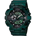 Casio Casio G-Shock GA-110CM-3A GA-110 GA-110CM-3A электронные мужские часы  зеленый циферблат, браслет пластик — вид спереди