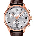 Tissot Tissot Chrono XL Classic T116.617.36.037.00 Chrono XL T1166173603700 кварцевые мужские часы  серебристый циферблат, браслет кожаный — вид спереди