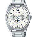 Casio Casio Classic MTP-M300D-7A  MTP-M300D-7A кварцевые мужские часы белый циферблат, браслет нержавеющая сталь — вид спереди