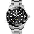 TAG Heuer TAG Heuer Aquaracer Professional 300 WBP201A.BA0632  WBP201A.BA0632 механические мужские часы  черный циферблат, браслет нержавеющая сталь — вид спереди