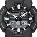 Casio Casio GA-010-1A кварцевые мужские часы часы крупный план черный циферблата