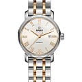 Rado Rado Diamaster R14050123 Automatic R14050123 механические женские часы шампань циферблат, браслет нержавеющая сталь с pvd-покрытием — вид спереди