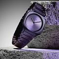 D1 Milano D1 Milano Square Disco Purple SQBL02,  италия женские часы на браслете нержавеющая сталь с pvd-покрытием боковой вид