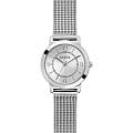Guess Guess Melody GW0666L1  GW0666L1 кварцевые женские часы серебристый циферблат, браслет нержавеющая сталь — вид спереди