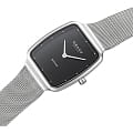 Obaku Obaku Ultra Slim V267LXCBMC кварцевые женские часы часы, крупный план черный циферблат
