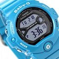 Casio Casio Baby-G BG-6903-2E электронные женские часы часы, крупный план синий циферблат