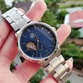 Orient Orient Automatic RA-AR0101L механические мужские часы часы, крупный план синий циферблат