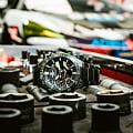 Casio Casio Edifice ECB-2200RC-1A3 мужские часы черный циферблат на запястье