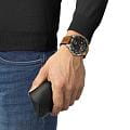 Tissot Tissot T-Touch Connect Solar T121.420.47.051.09 мужские часы черный циферблат на запястье