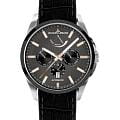 Jacques Lemans Jacques Lemans Derby 1-2204O  1-2204O механические мужские часы  серый циферблат, браслет кожаный — вид спереди