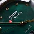 Rado Rado Florence Diamonds R48913903 кварцевые женские часы часы крупный план зеленый циферблата