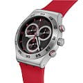 Swatch Swatch I New Chrono YVS524, gent швейцария женские часы на браслете резина боковой вид