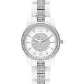 Michael Kors Michael Kors Runway MK6621  MK6621 кварцевые женские часы  белый циферблат, браслет сталь c pvd покрытием — вид спереди