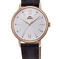 Orient Orient Basic Quartz RA-QC1704S  RA-QC1704S кварцевые женские часы белый циферблат, браслет кожаный — вид спереди