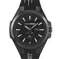 Plein Sport Plein Sport PS7BA0424  PS7BA0424 кварцевые мужские часы черный циферблат, браслет силикон — вид спереди