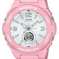 Casio Casio Baby-G BGA-260SC-4A  BGA-260SC-4A кварцевые женские часы серебристый циферблат, браслет пластик — вид спереди