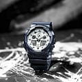 Casio Casio G-Shock GA-100WD-1A мужские часы белый циферблат на запястье