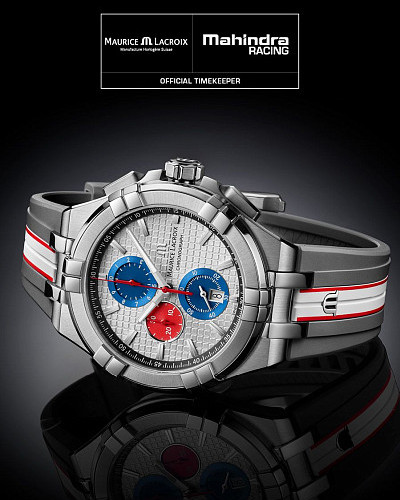 Maurice Lacroix Aikon Chronograph Quartz Special Edition Mahindra Racing AI1018-TT031-130-2