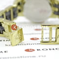 Anne Klein 1610BKGB наручные женские часы застежка крупным планом