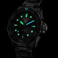TAG Heuer TAG Heuer Aquaracer Professional 300 WBP201A.BA0632 механические мужские часы часы, крупный план черный циферблат