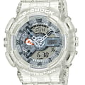 Casio Casio G-Shock GA-110CR-7AER GA-110 GA-110CR-7A электронные мужские часы серый циферблат, браслет пластик — вид спереди