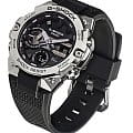 Casio Casio G-Shock GST-B400-1AER электронные мужские часы часы крупный план черный циферблата