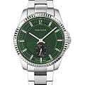 Pierre Lannier Pierre Lannier Metropolitan 246G171  246G171 кварцевые мужские часы зеленый циферблат, браслет нержавеющая сталь — вид спереди