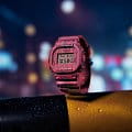 Casio Casio G-Shock DW-5600SBY-4DR (DW-5600SBY-4) мужские часы красный циферблат на запястье