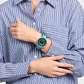 Swatch Swatch Big Bold Irony Lacquered SB07S111, big bold швейцария мужские часы на браслете резина боковой вид