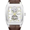 Kenneth Cole Kenneth Cole Automatic KCWGX0058801  KCWGX0058801 механические мужские часы  белый циферблат, браслет кожаный — вид спереди
