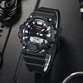 Casio Casio Collection HDC-700-1AVDF (HDC-700-1A), illuminator япония мужские часы на браслете пластик боковой вид