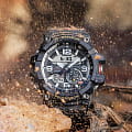 Casio GG-1000-1A наручные мужские часы застежка крупным планом