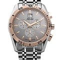 Adriatica Adriatica Chronograph A8202.R117CH  A8202.R117CH кварцевые мужские часы серый циферблат, браслет нержавеющая сталь — вид спереди