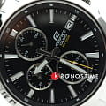 Casio Casio Edifice EFV-560D-1A кварцевые мужские часы часы крупный план черный циферблата