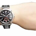 Casio Casio Collection MTP-E350D-1B , наручные мужские часы фото под углом