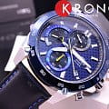 Casio Casio Edifice EFR-557BL-2A EFR, наручные мужские часы фото под углом